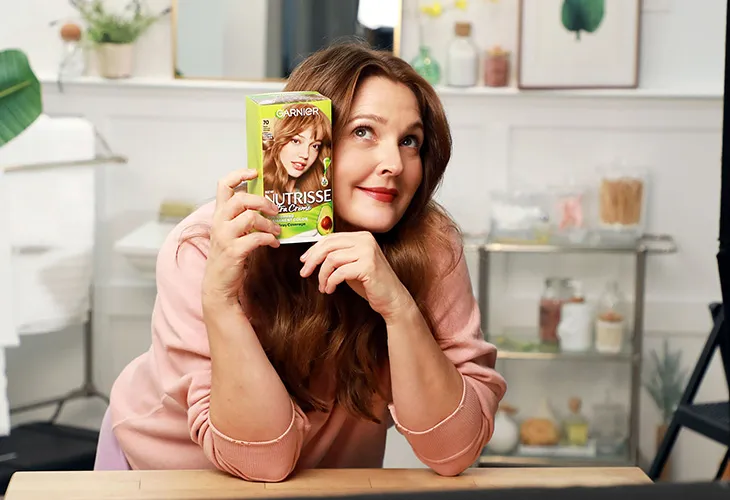 Garnier Nutrisse taps Drew Barrymore for hair color