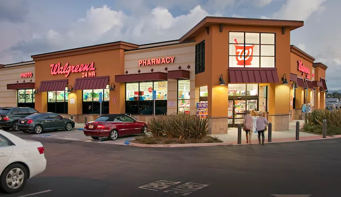 Walgreens store exterior