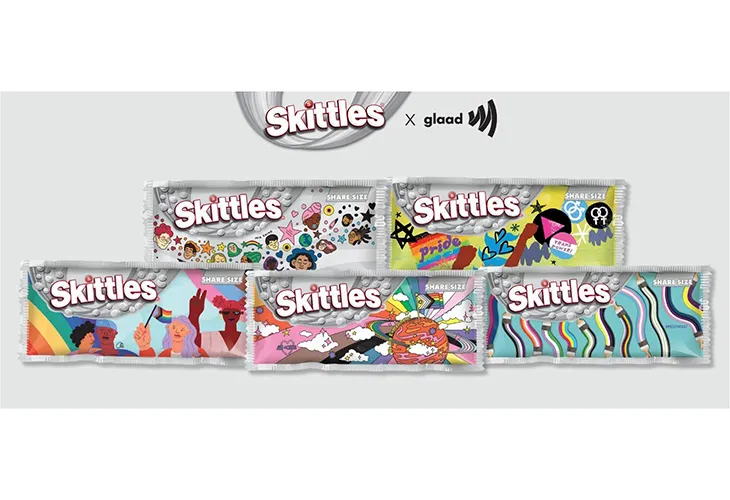 Skittles Pride packs support LGBTQ+ community