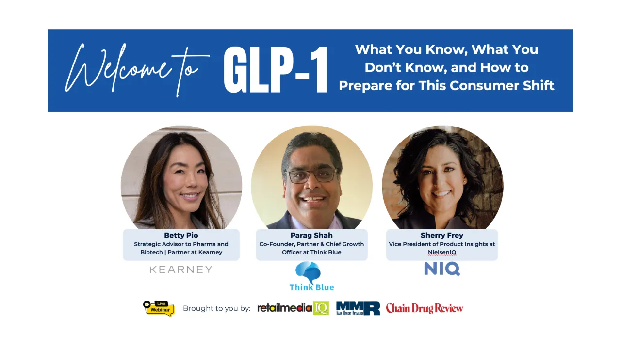 retailmediaIQ webinar explores impact of GLP-1 medications on retail