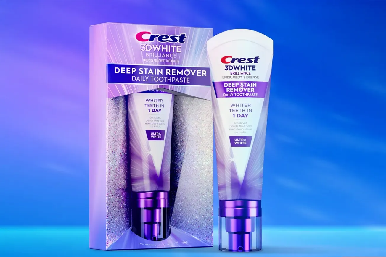 Crest aims to revolutionizes tooth whitening with launch of 3DWhite Deep Stain Remover