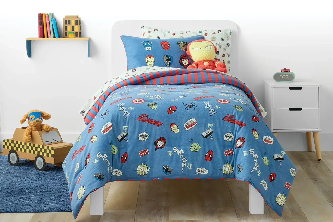 Target unveils new kids' bedding lines featuring Disney and Marvel characters