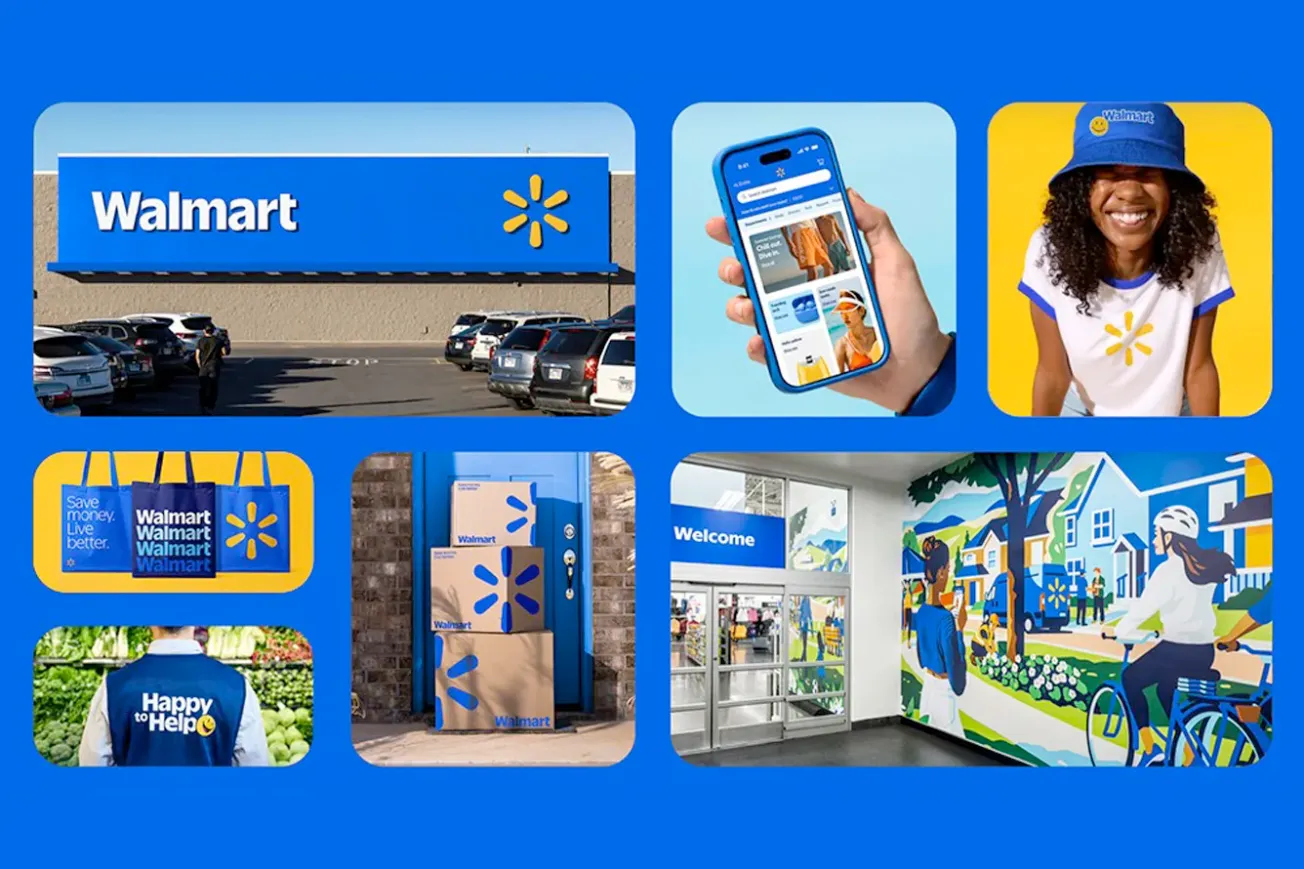 Walmart unveils brand refresh designed to reflect its status as a modern, omnichannel retailer